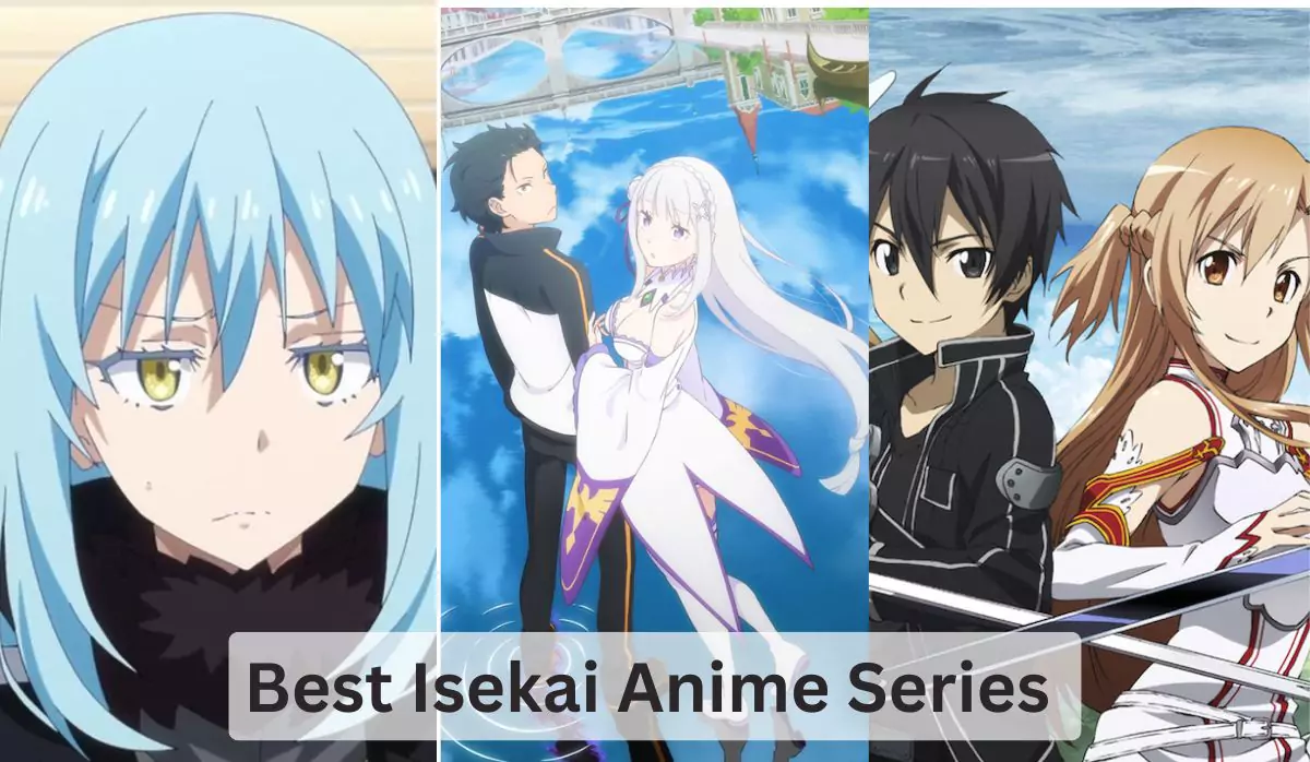 Featuring the best isekai anime series like Re:Zero, Sword Art Online, and That Time I Got Reincarnated as a Slime.