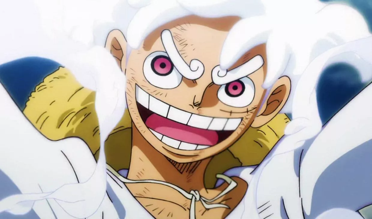 Luffy's One of the most iconic the awakened form in One Piece anime.